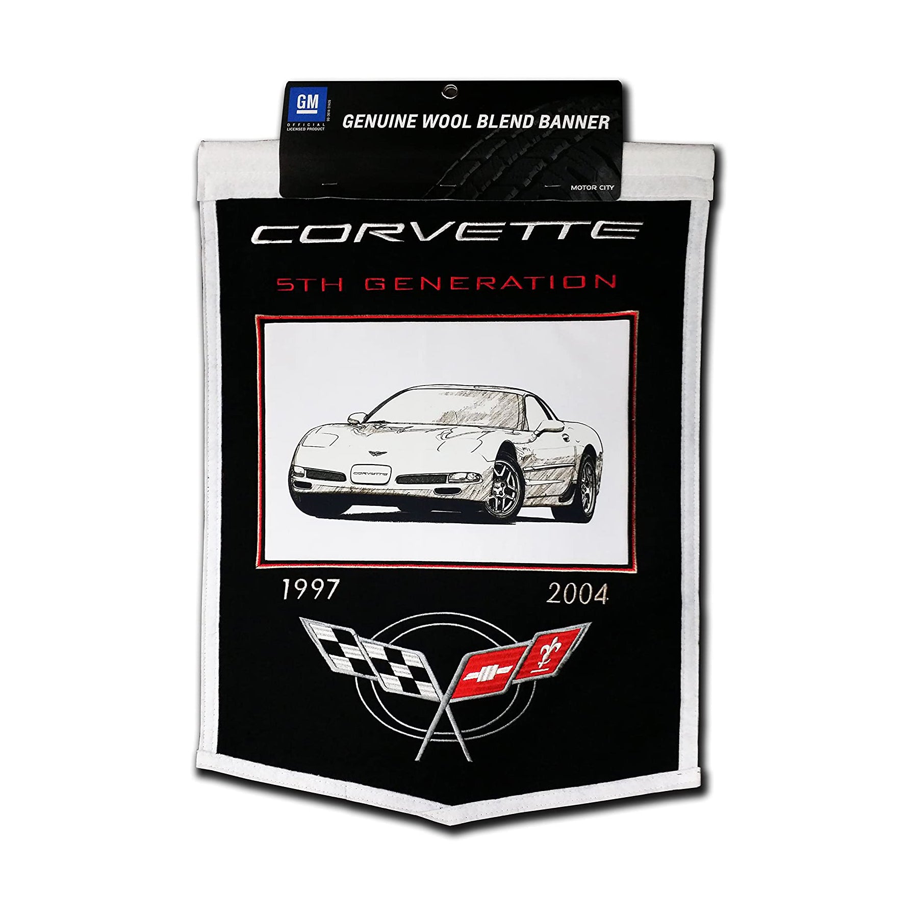 Light Gray Corvette C5 Banner