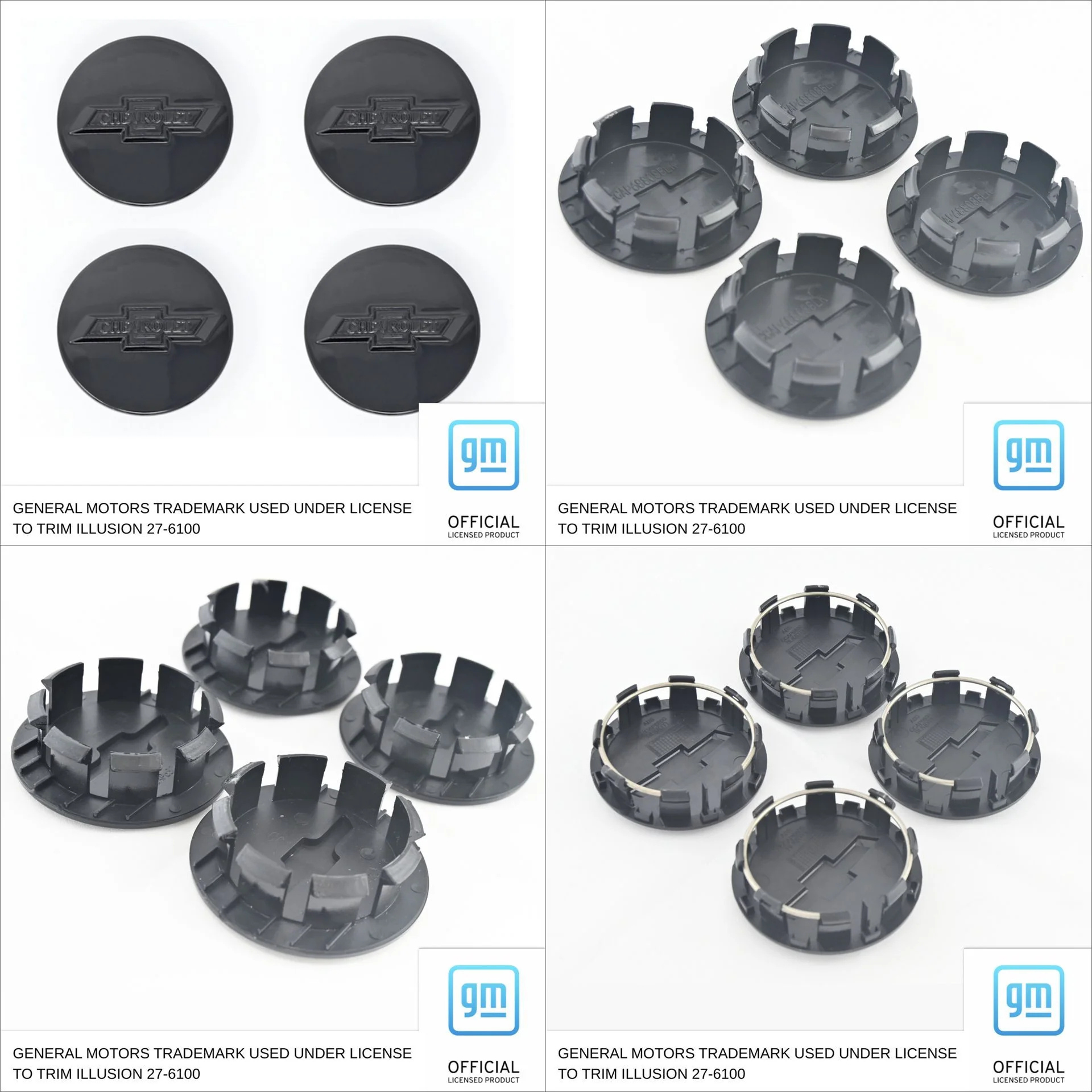 Chevrolet Malibu (2013-2024) Chrome Wheel Cap Set