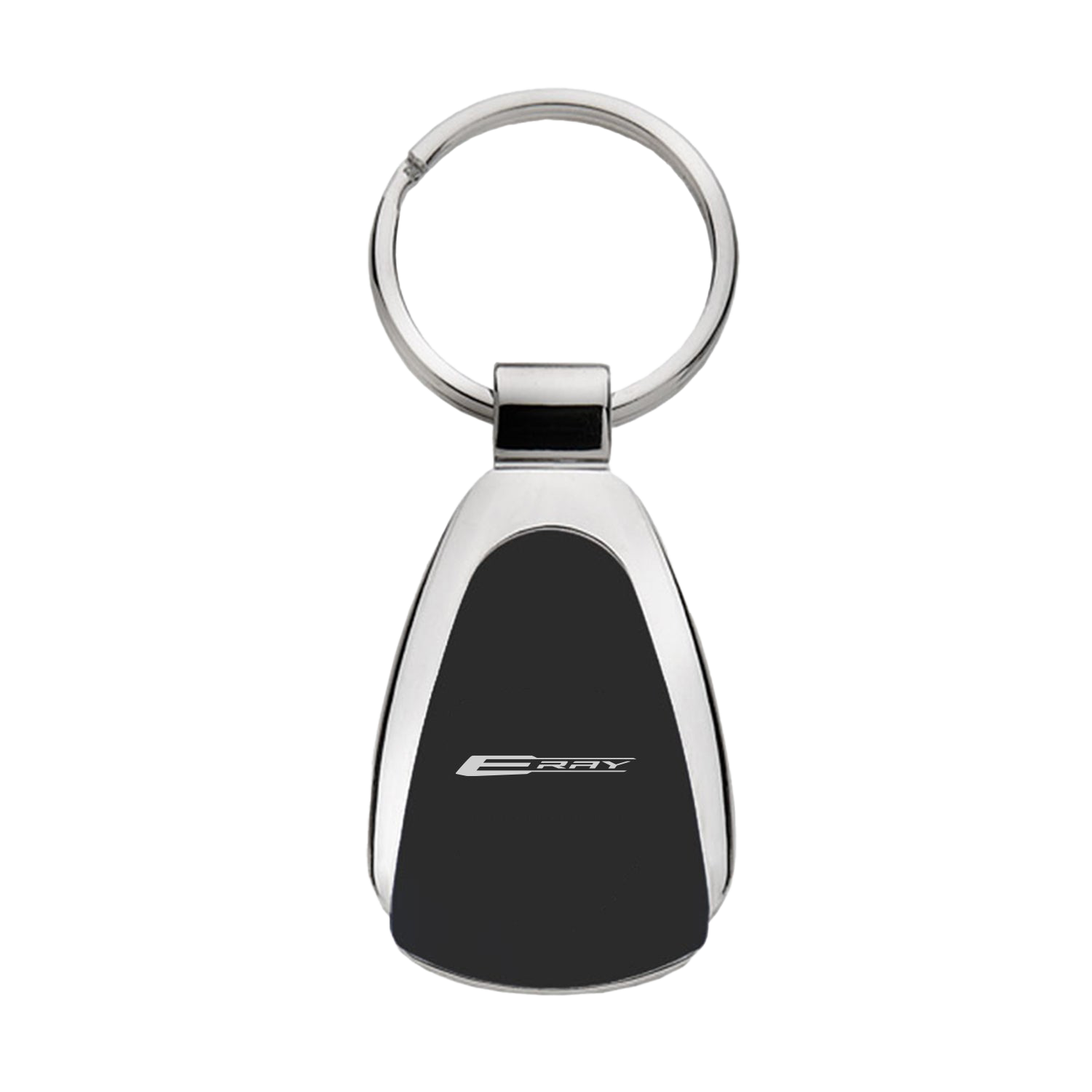 Eray Chrome Tear Drop Keychain