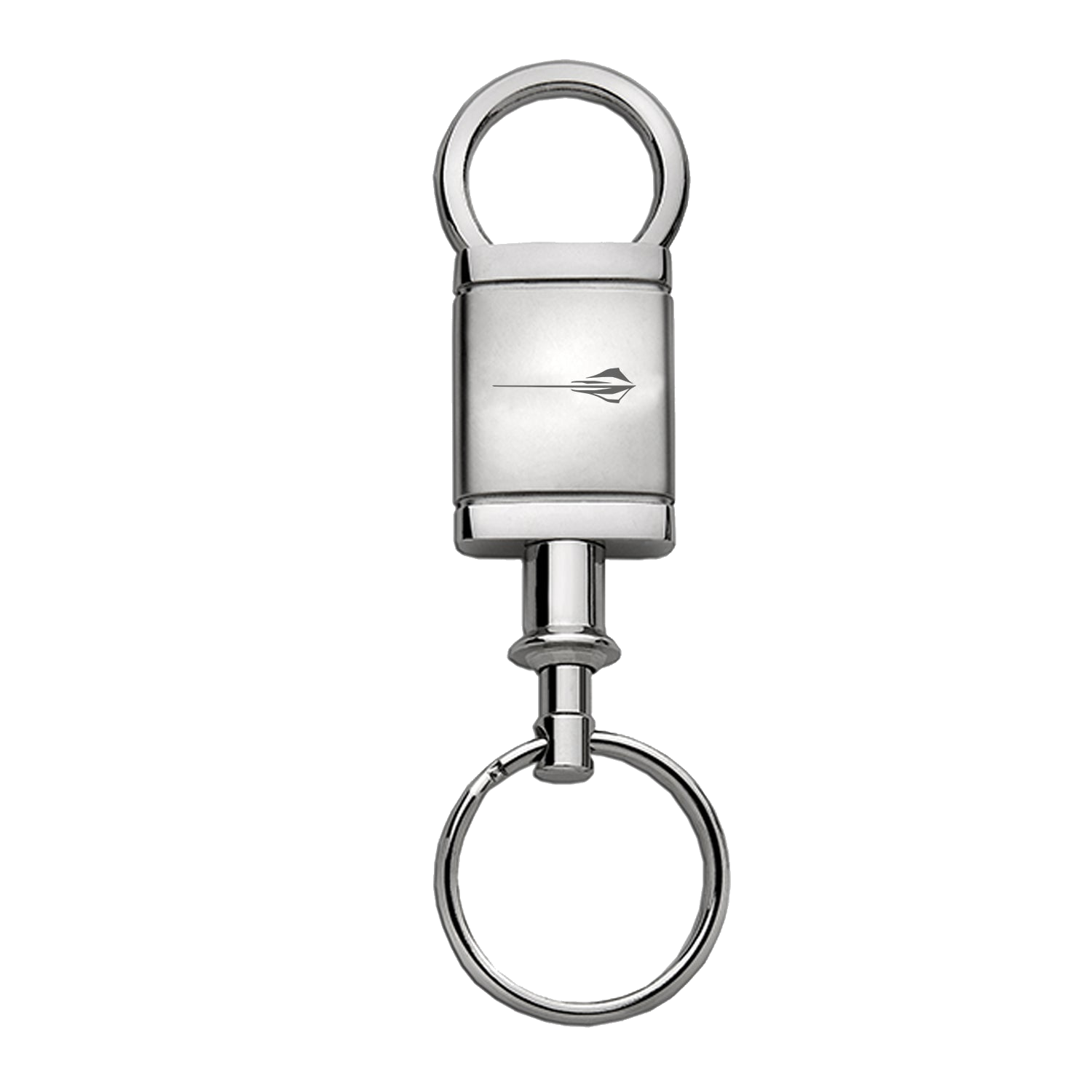 Stingray Straight Ring Top Keychain
