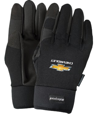 Dark Slate Gray Chevrolet Mechanics Touchscreen Gloves
