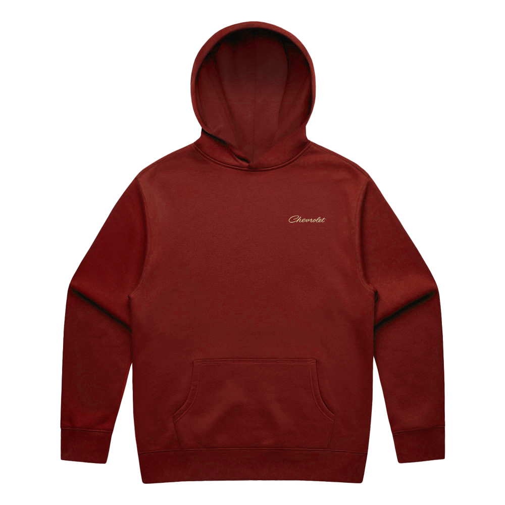 Chevrolet Classic Holiday Hoodie - Cardinal