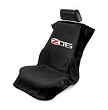 Black CORVETTE C6 Z06 505HP Seat Armour