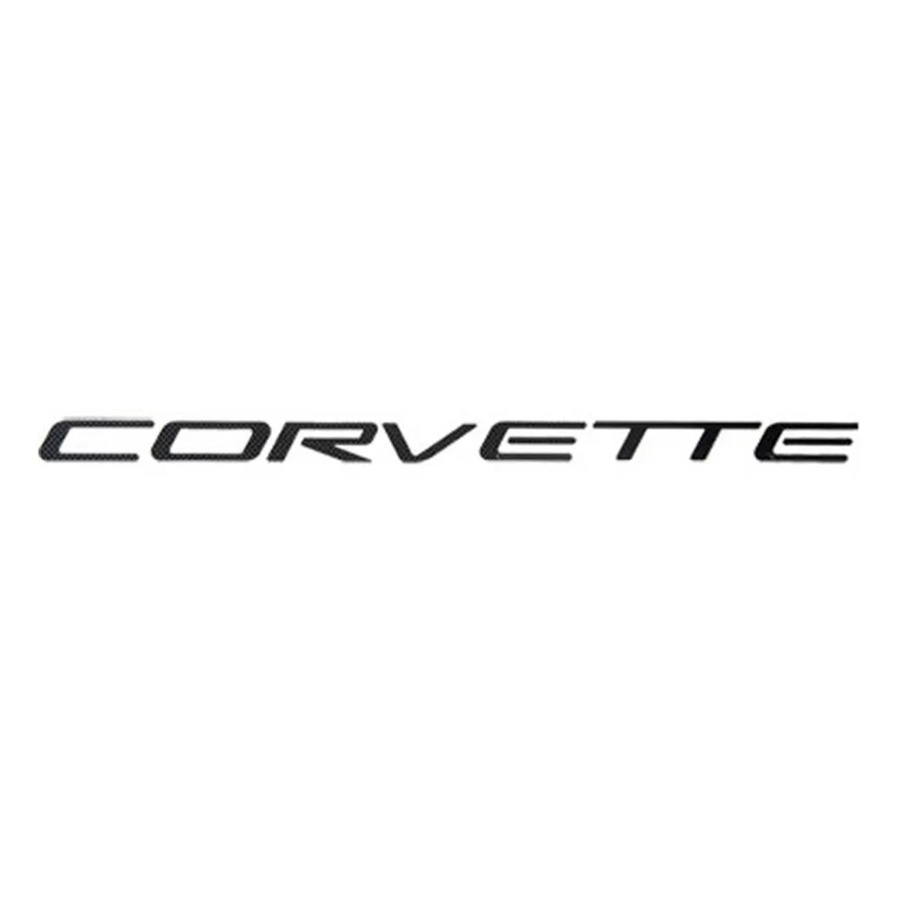 Light Gray C5 Corvette Front & Rear Corvette Lettering Kit - Acrylic Gloss