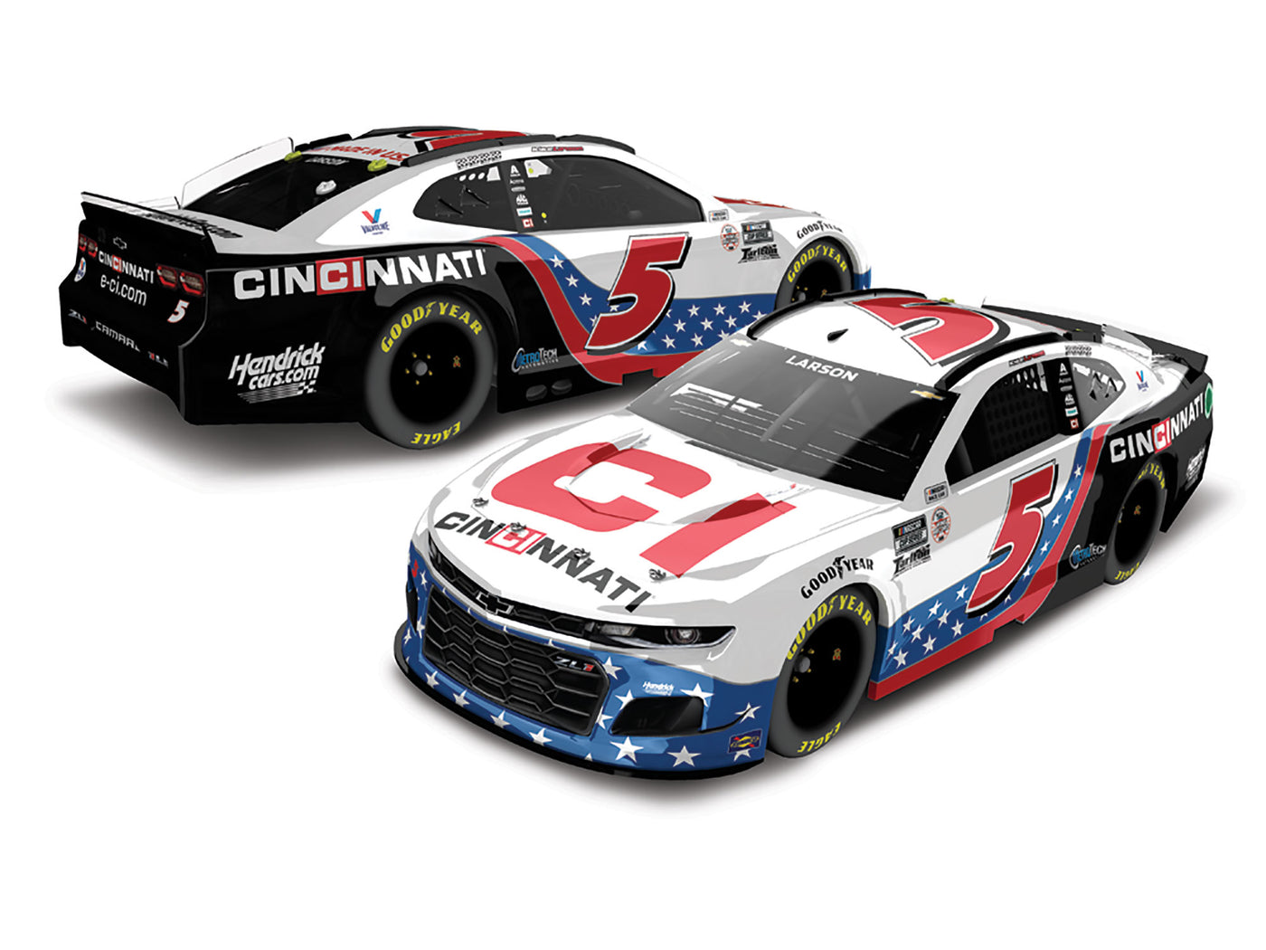 Kyle Larson 2021 Cincinnati 1:24 Diecast