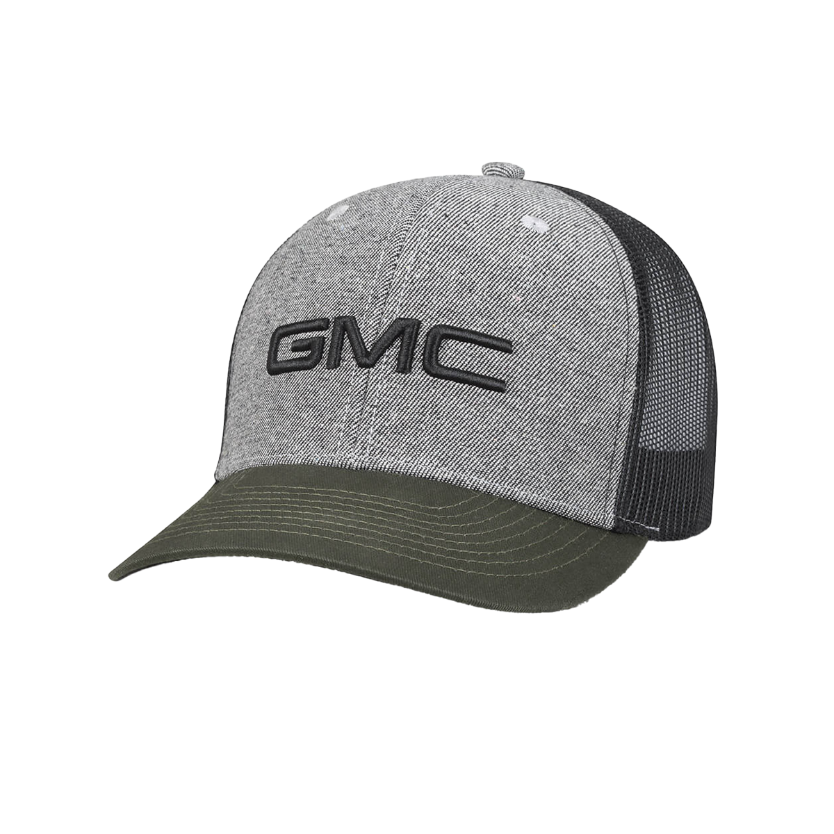 Dark Slate Gray GMC Black Denim Mesh Back Cap