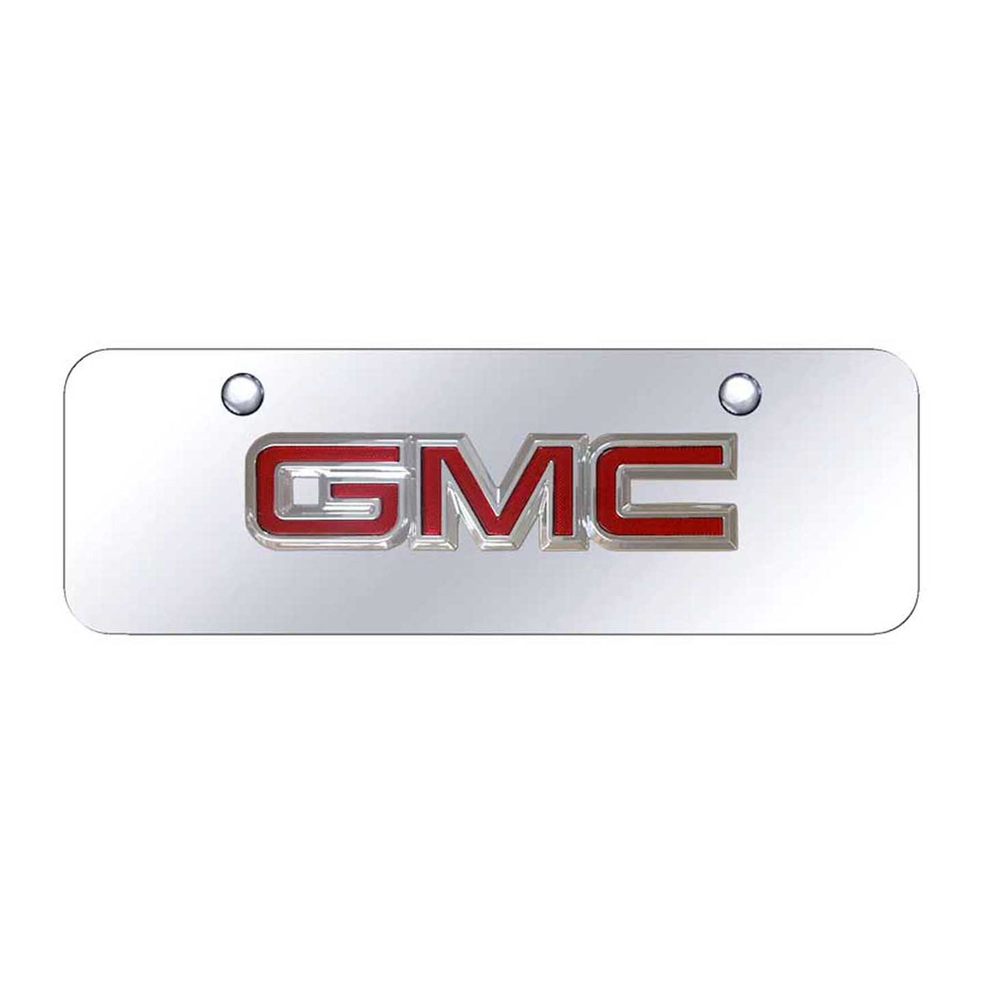 GMC OEM Mini Plate - Chrome on Mirrored