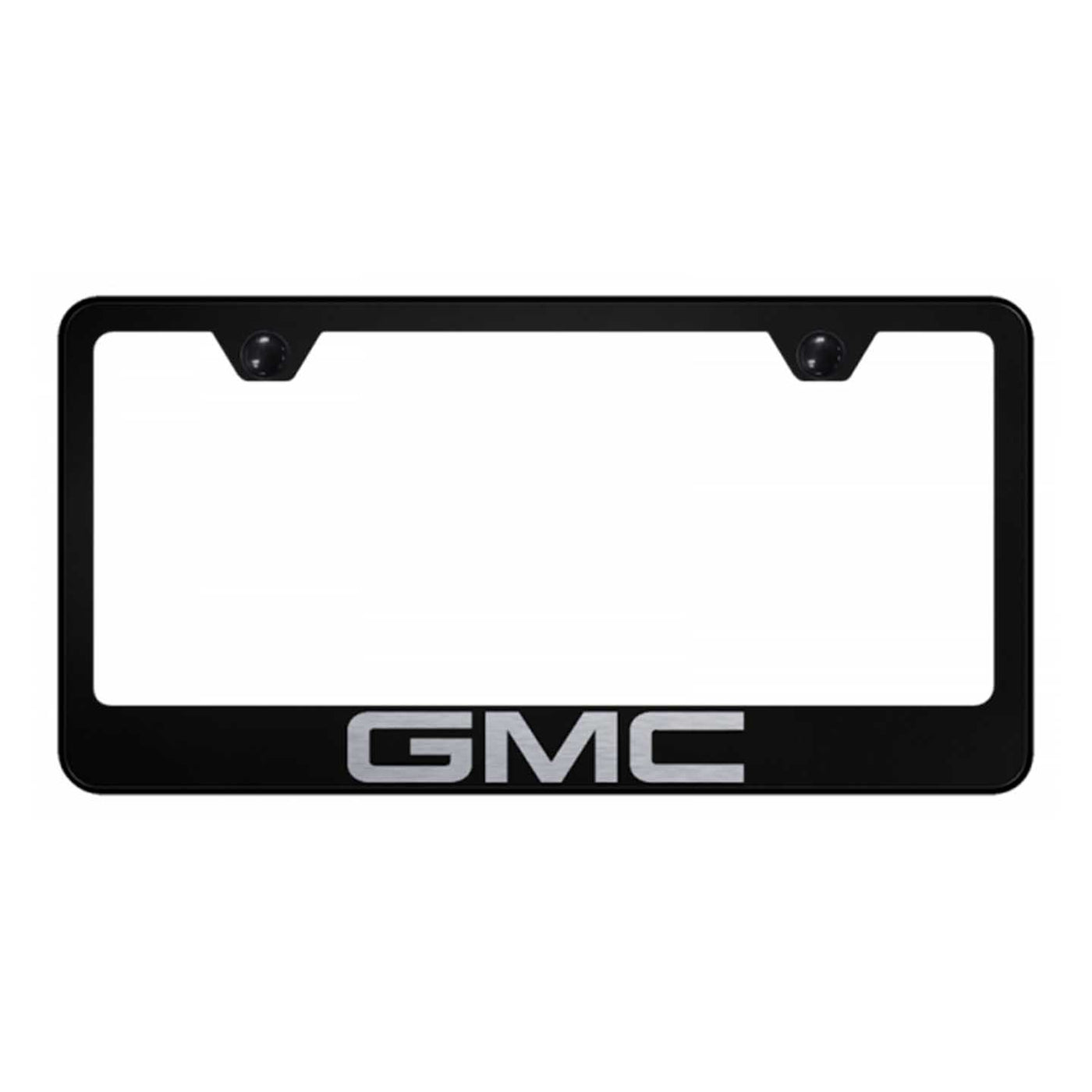 GMC Stainless Steel Frame - Laser Etched Black