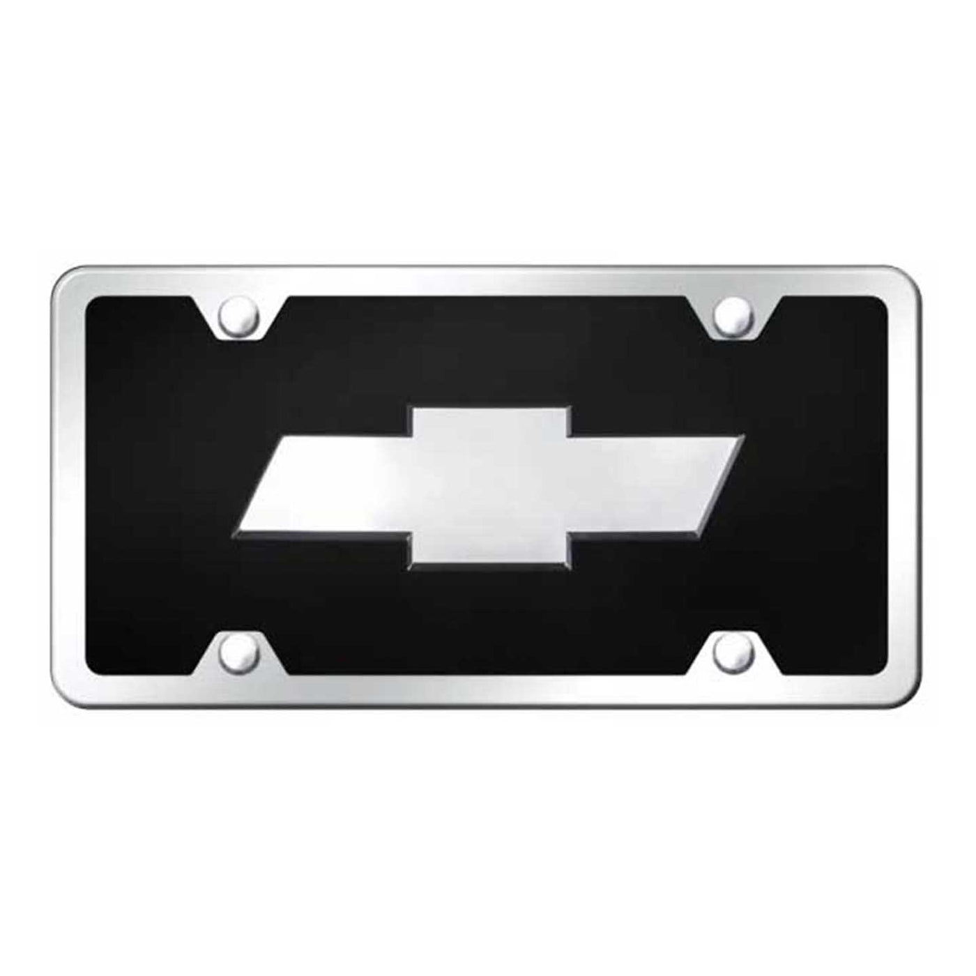 Chevrolet (New) Acrylic Kit - Chrome on Black