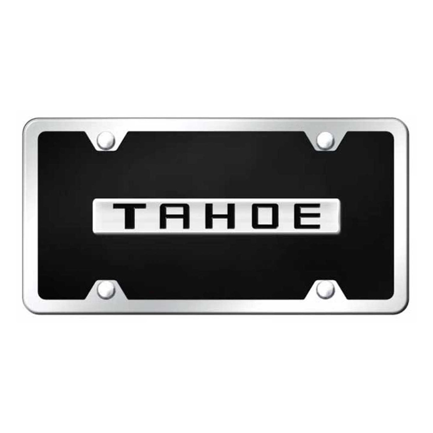 Tahoe Name Acrylic Kit - Chrome on Black