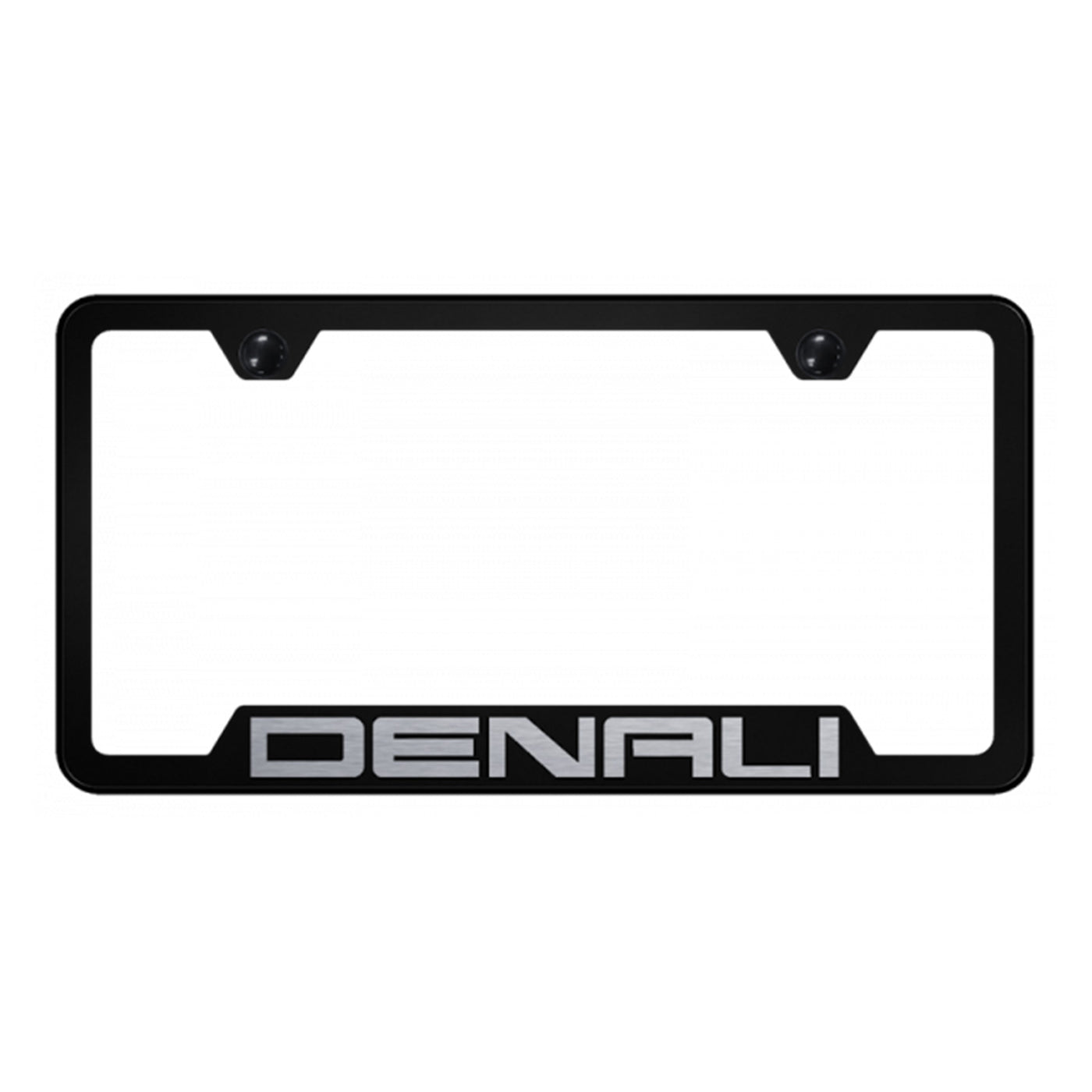 Gray Denali Cut-Out Frame - Laser Etched Black