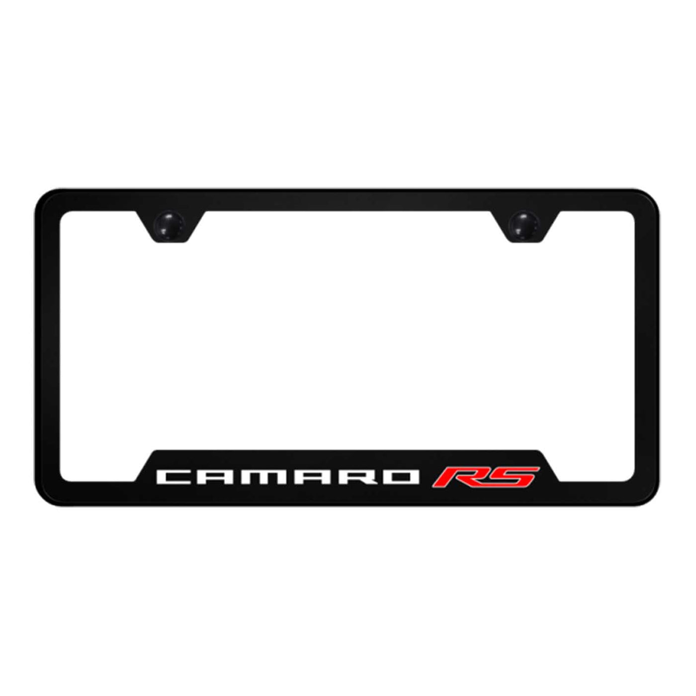Camaro RS PC Notched Frame - UV Print on Black