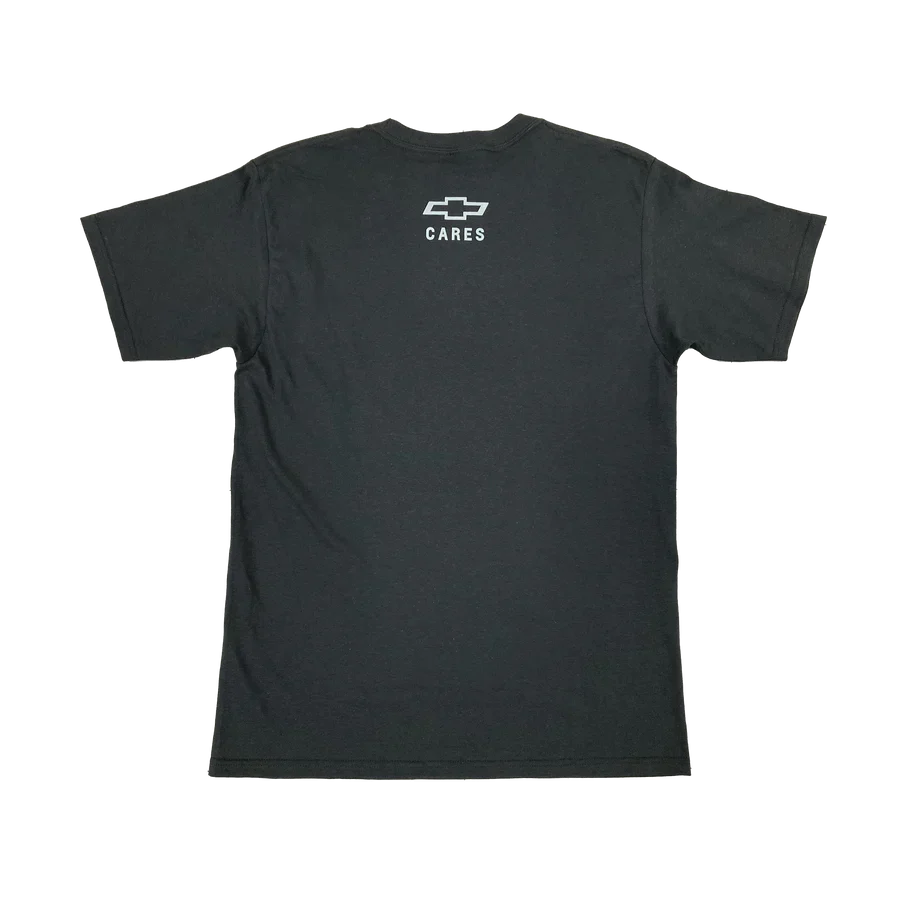 Dark Slate Gray Find New Roads Chevy Cares T-Shirt