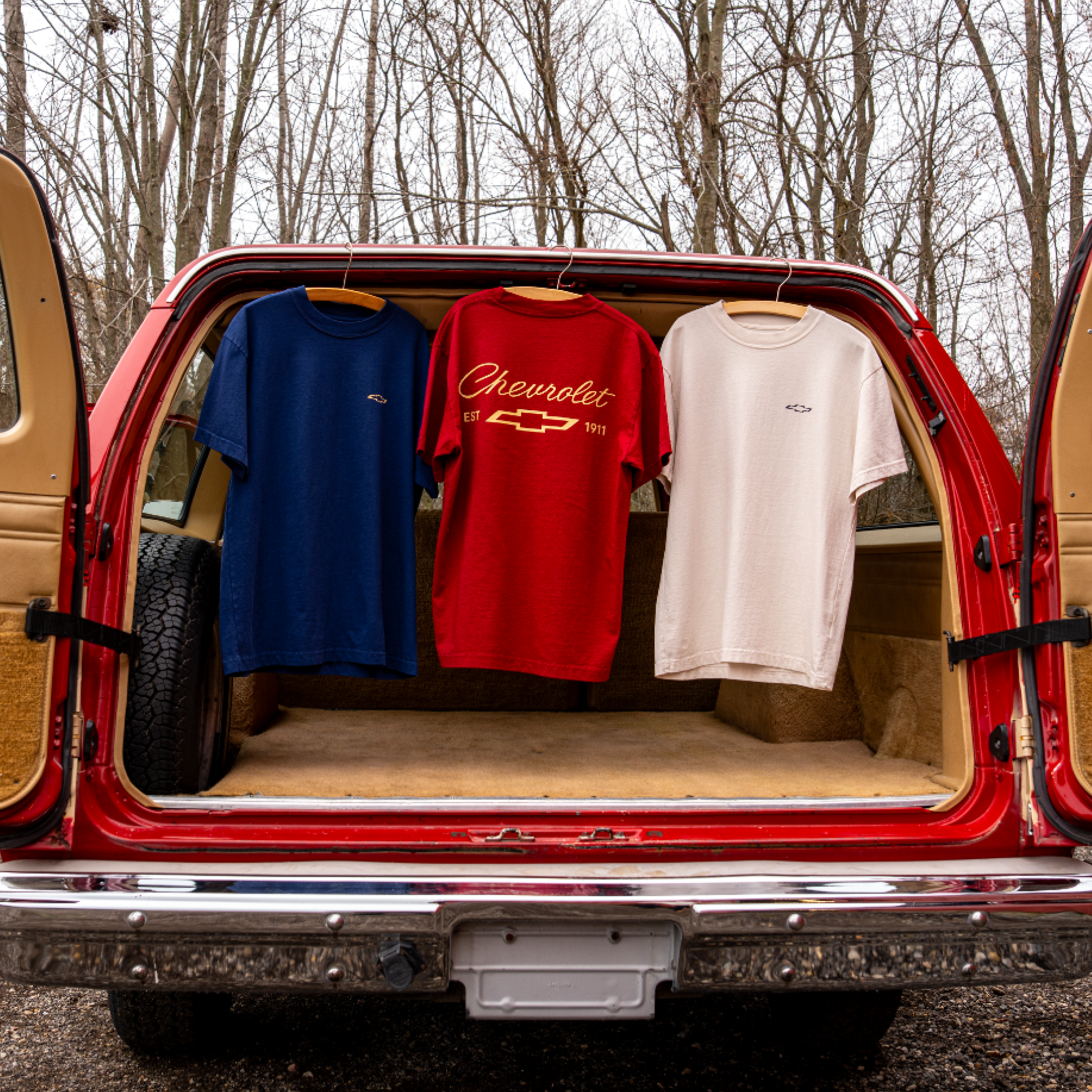 Chevrolet Classic Holiday Tee - Cardinal