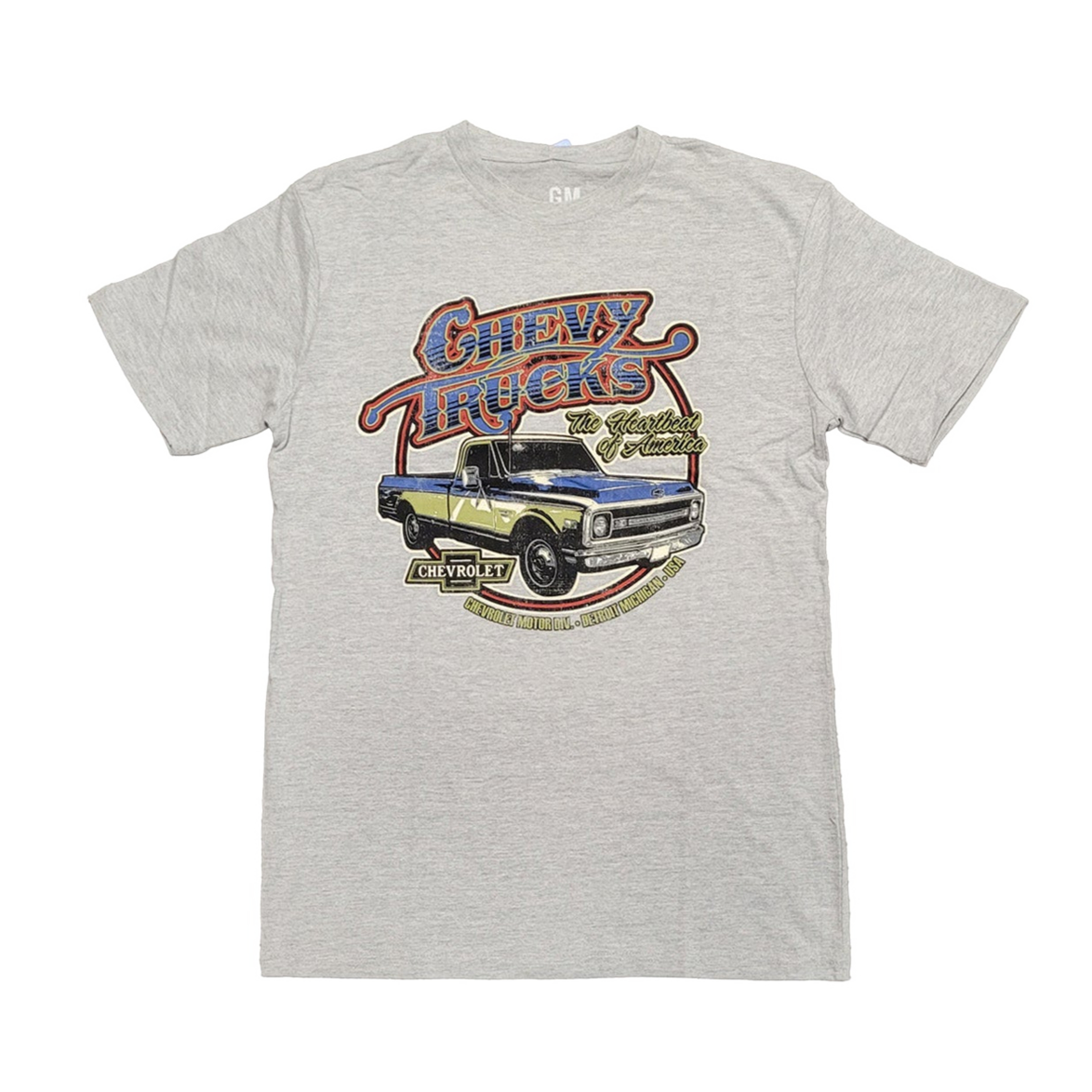 Chevy Trucks 1970 Circle Text T-Shirt