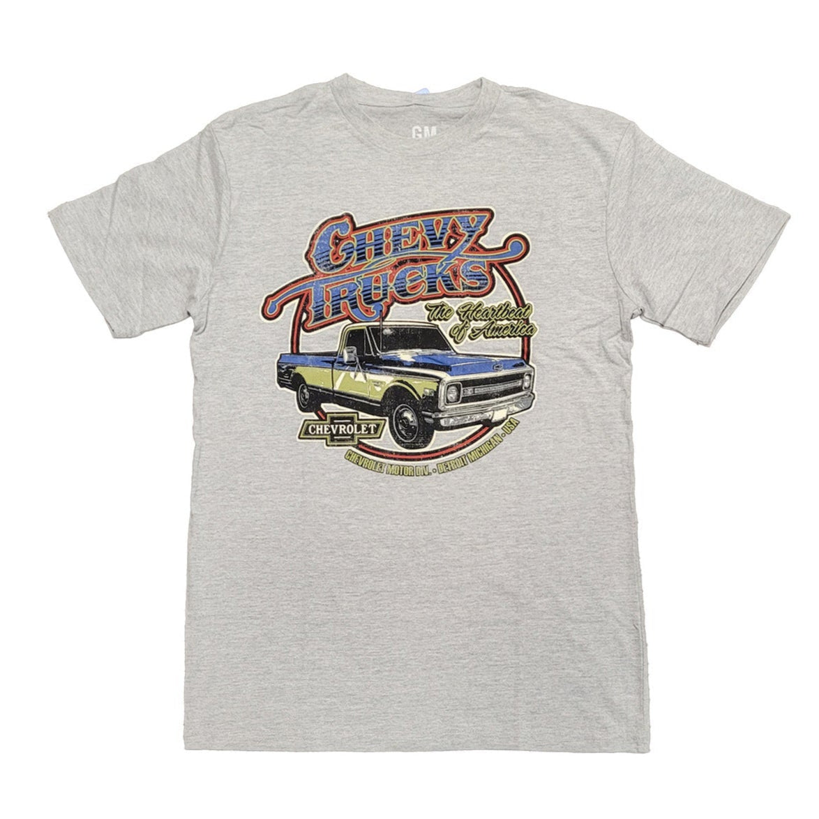 Chevy Trucks 1970 Circle Text T-Shirt