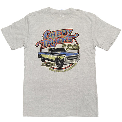 Chevy Trucks 1970 Circle Text T-Shirt
