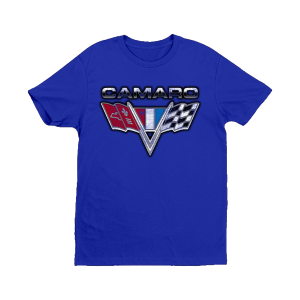 Dark Slate Blue Camaro Emblem 1967 T-Shirt