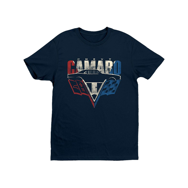 Black RW&B Camaro & Emblem T-Shirt