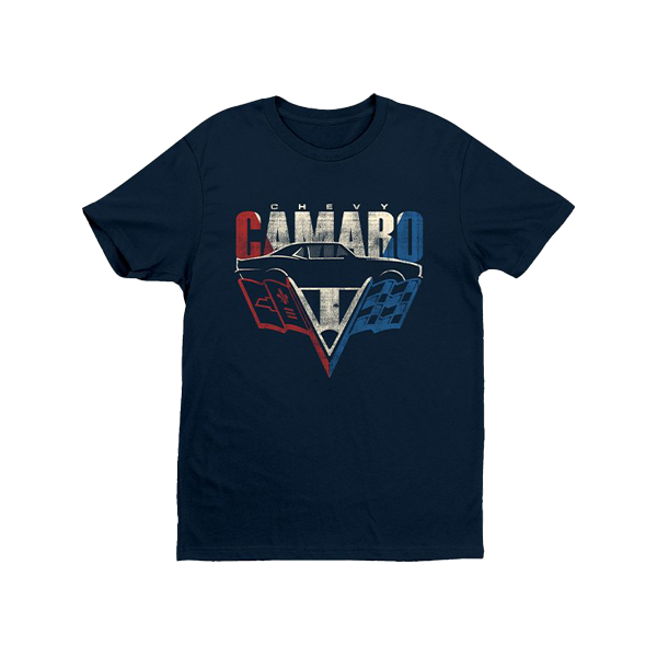 RW&B Camaro & Emblem T-Shirt