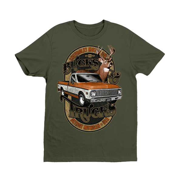 Chevy Bucks and Trucks T-Shirt