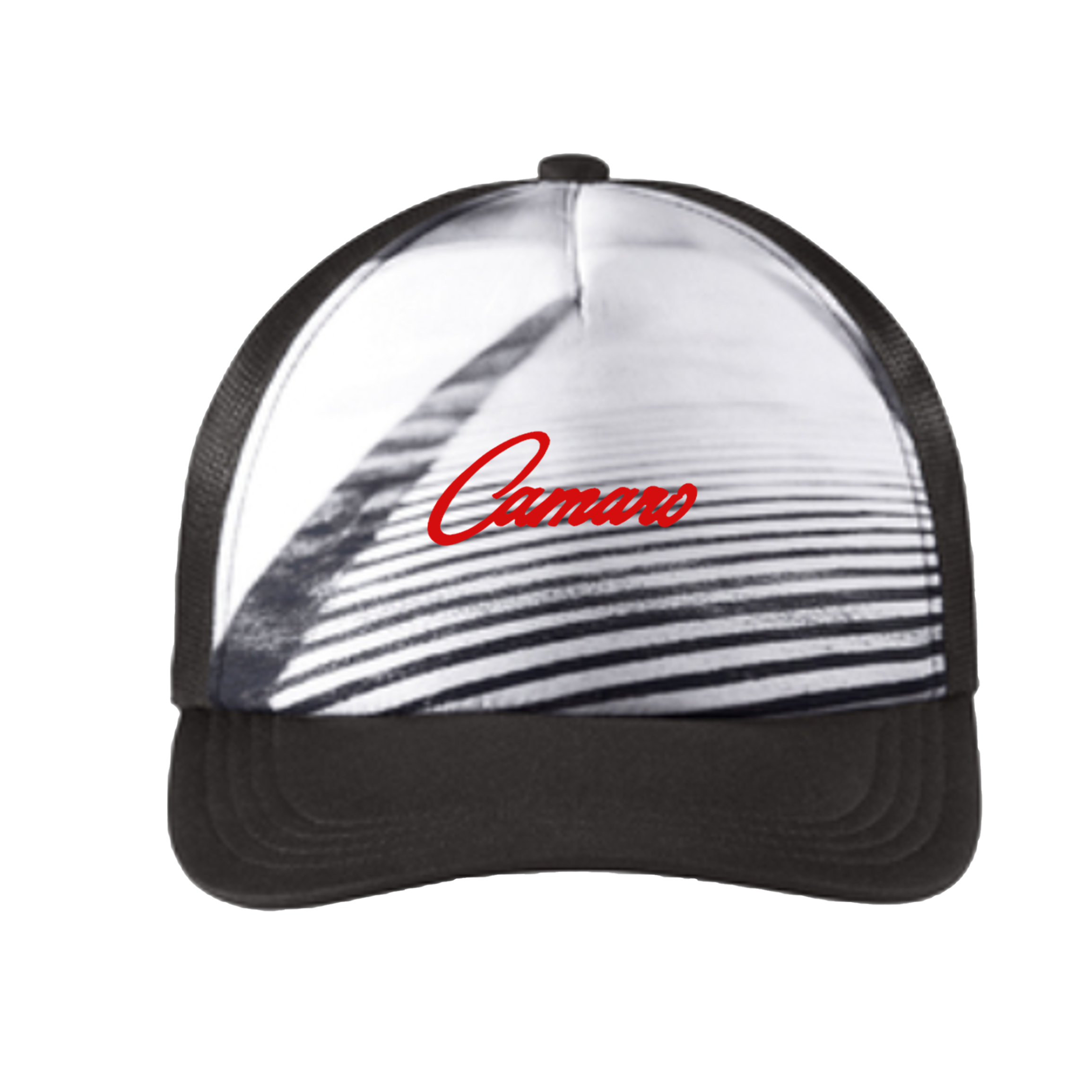 Light Gray Camaro C5 Photo Real Snapback Hat