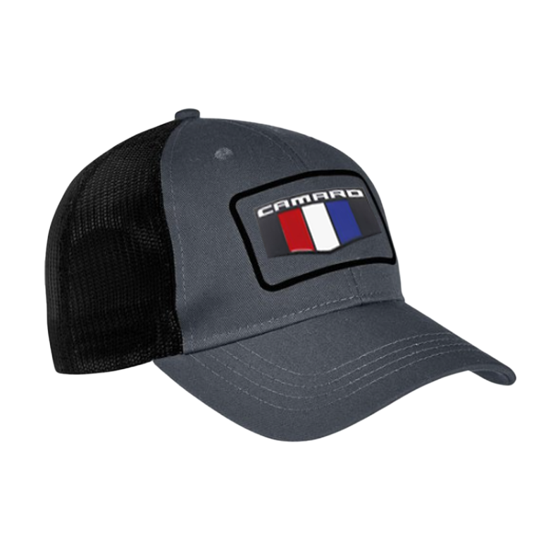 Dark Slate Gray Camaro Shield Patch Cap