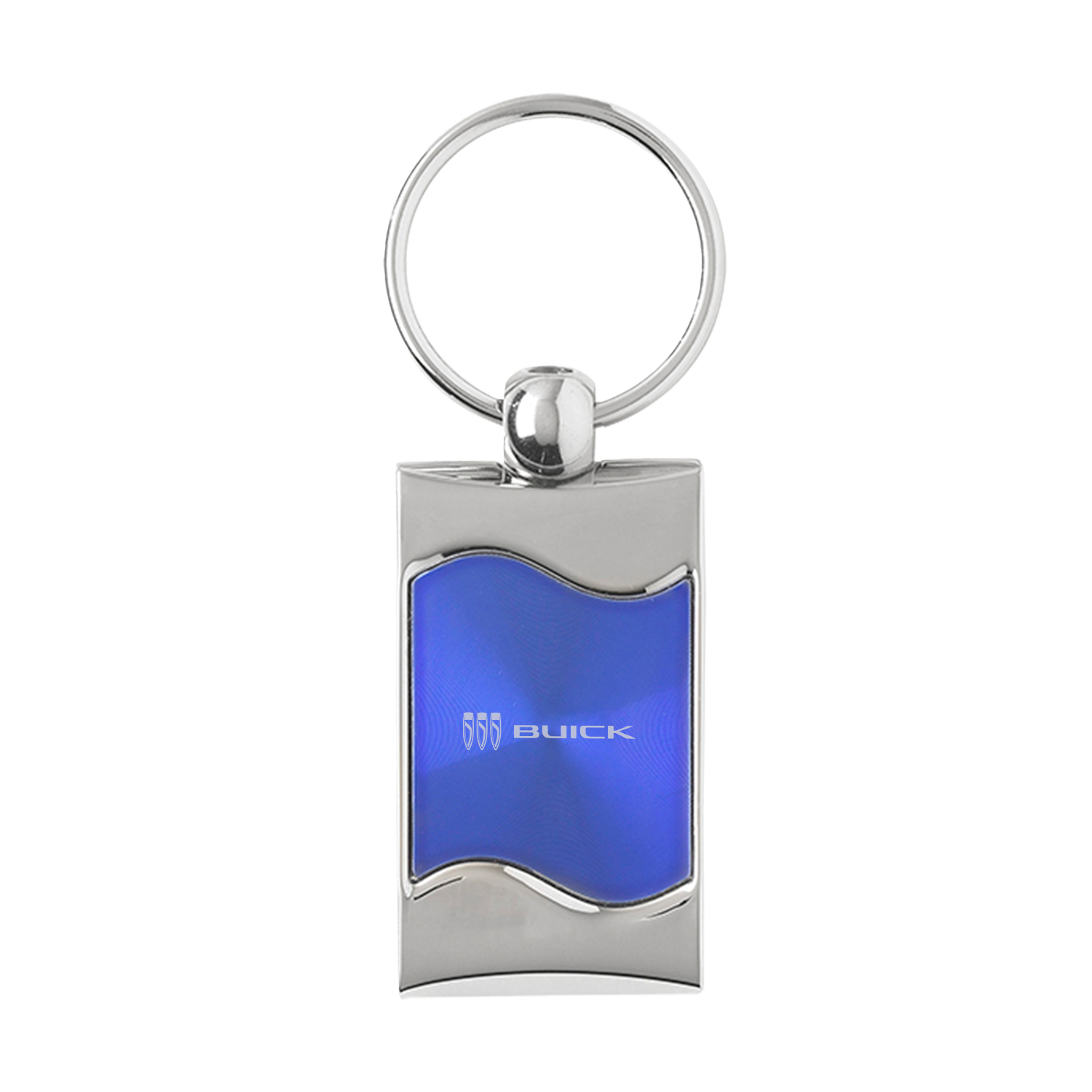 Buick Silver Wave Keychain