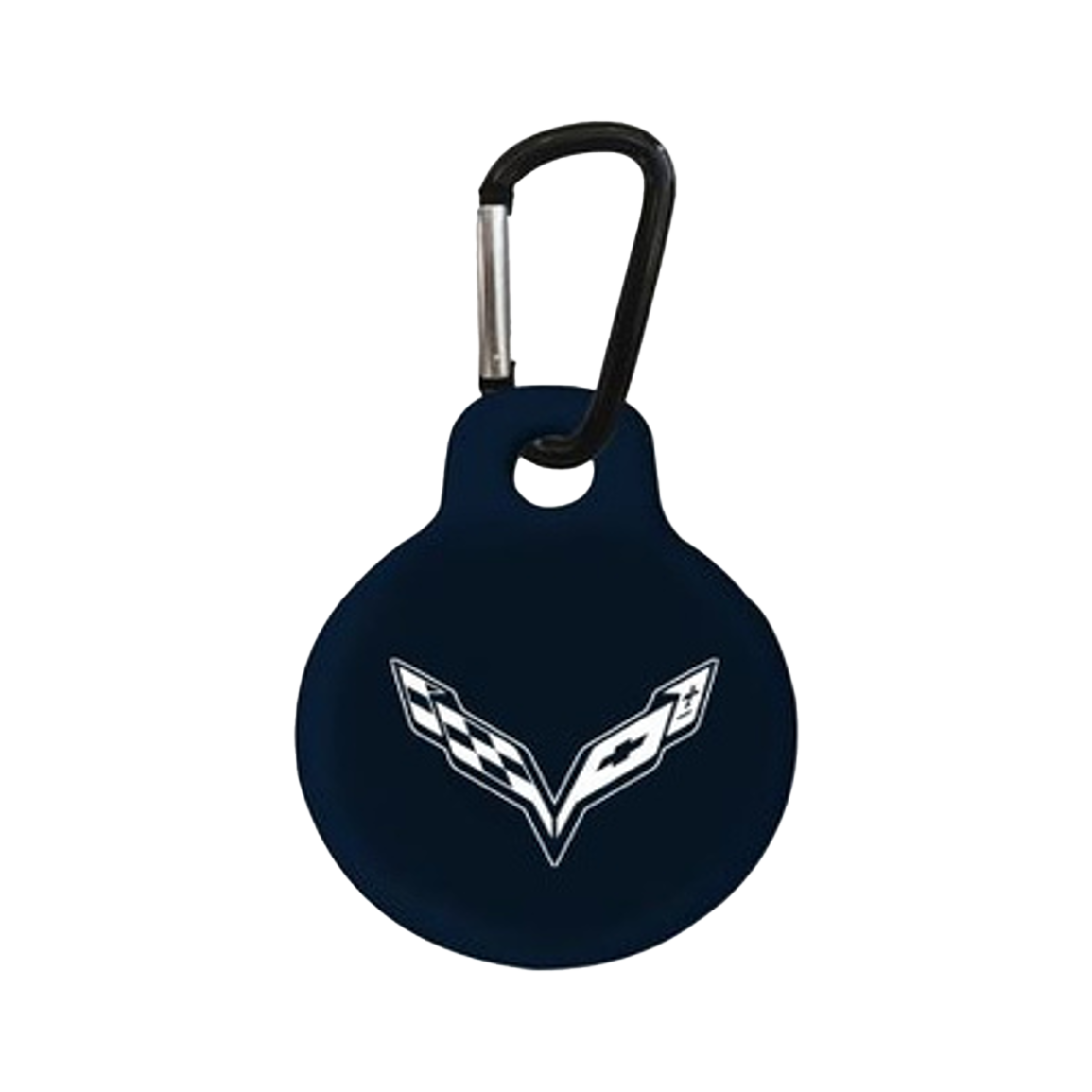 Black Corvette Silicone Air Tag Case
