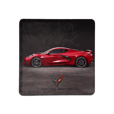 Corvette C8 - Side View Coaster