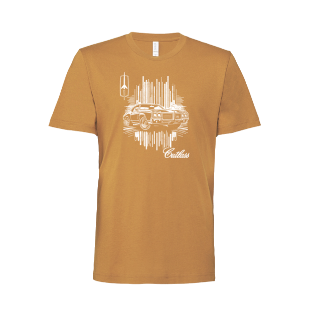 Dark Khaki Cadillac Vintage Cutlass Graphic Unisex T-Shirt