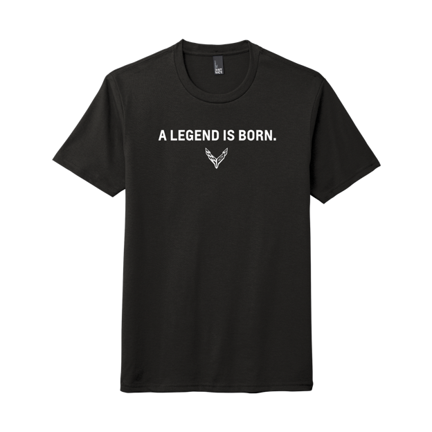 Black Corvette A Legend Is Born T-Shirt