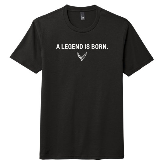 Black Corvette A Legend Is Born T-Shirt