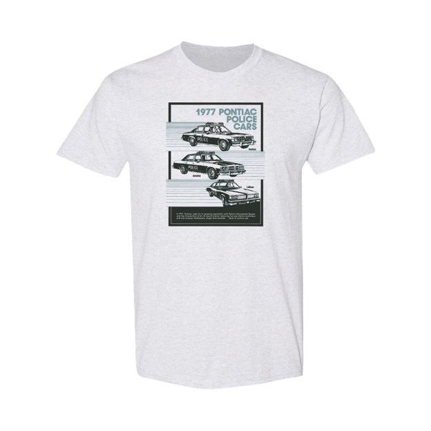 1977 Pontiac Police Cars T-Shirt