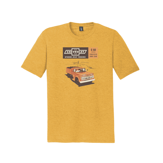 Sandy Brown Chevrolet Sturdi-Built Trucks Graphic T-Shirt