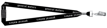 Dark Gray General Motors Lanyard *Made In The USA