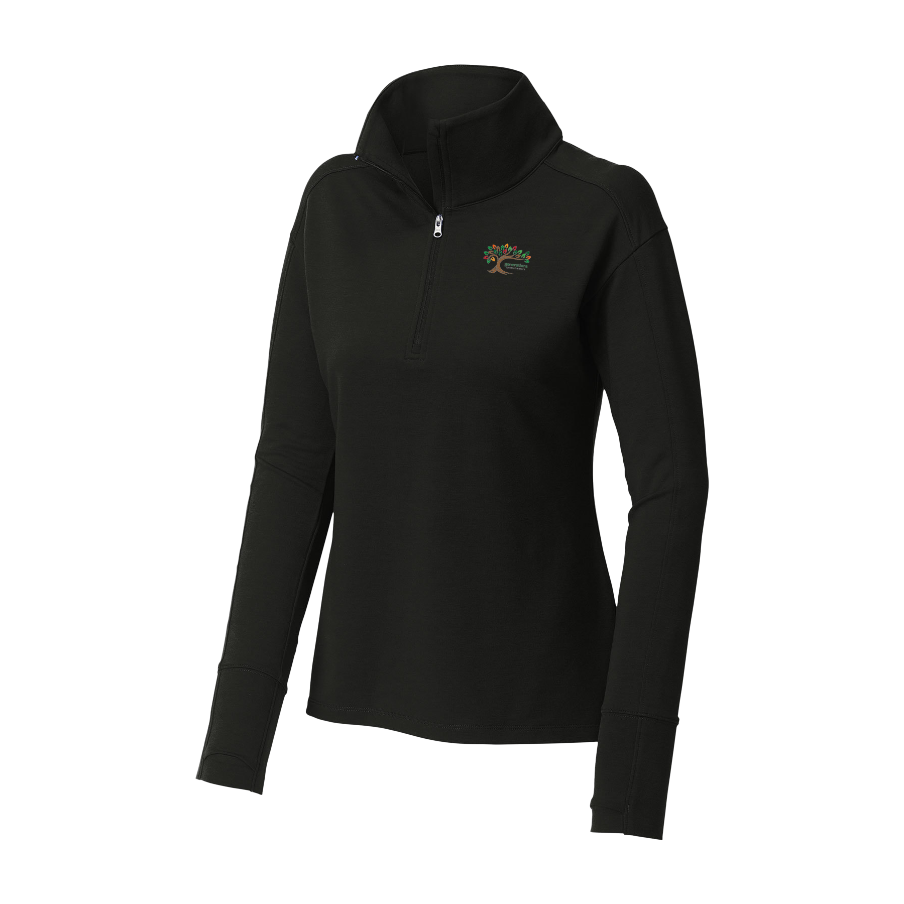 GM generations ERG Women's Sport-Wick Flex Fleece 1/4-Zip