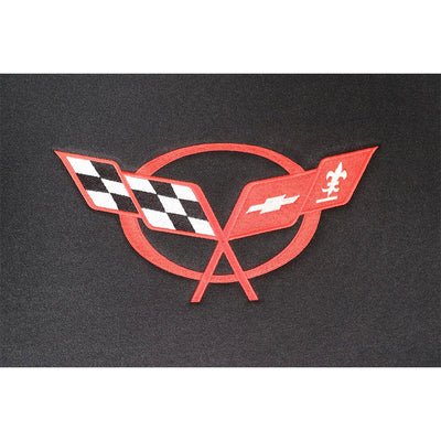 Dark Slate Gray Corvette Embroidered Headliner (1997-2013)