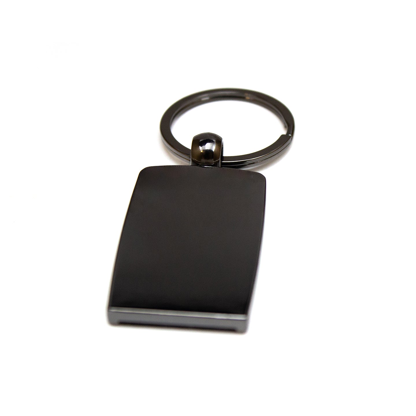 Dark Slate Gray Corvette Carbon Fiber Keychain