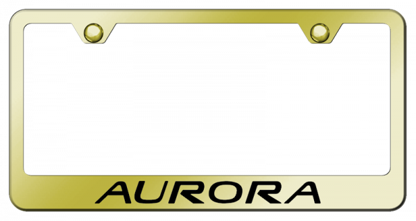 Aurora Stainless Steel Frame - Laser Etched Gold