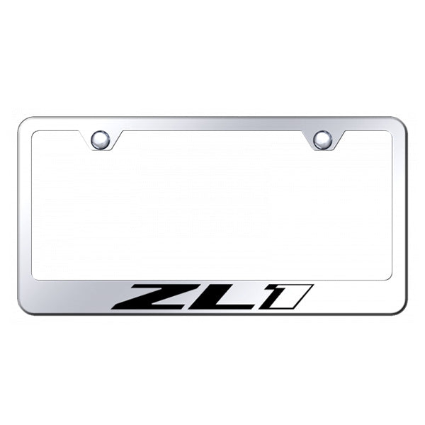 ZL1 Stainless Steel Frame - Laser Etched Mirrored