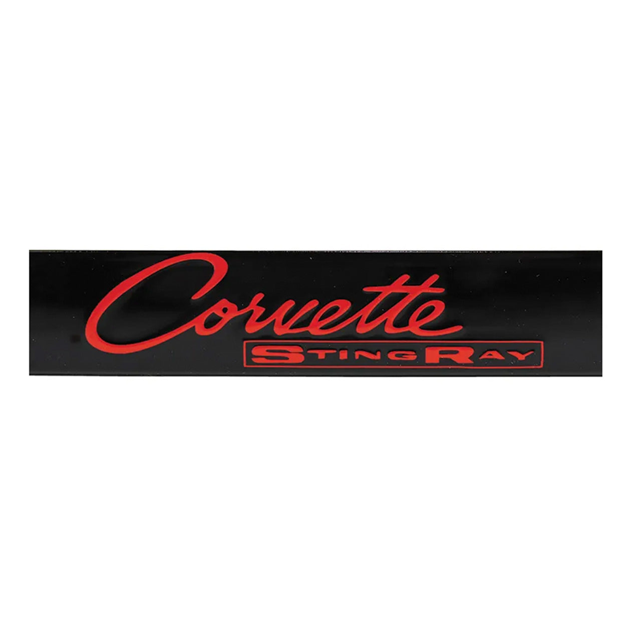 C2 Corvette License Plate Frame - Corvette Sting Ray Script