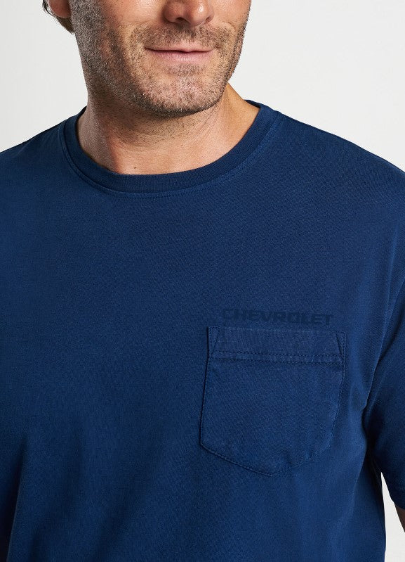 Chevrolet Men's Lava Wash Pocket Tee