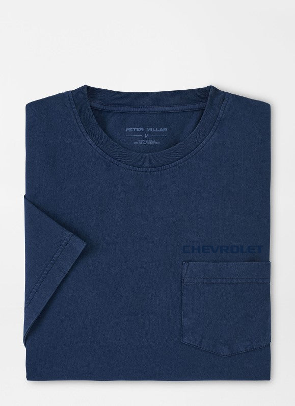 Chevrolet Men's Lava Wash Pocket Tee