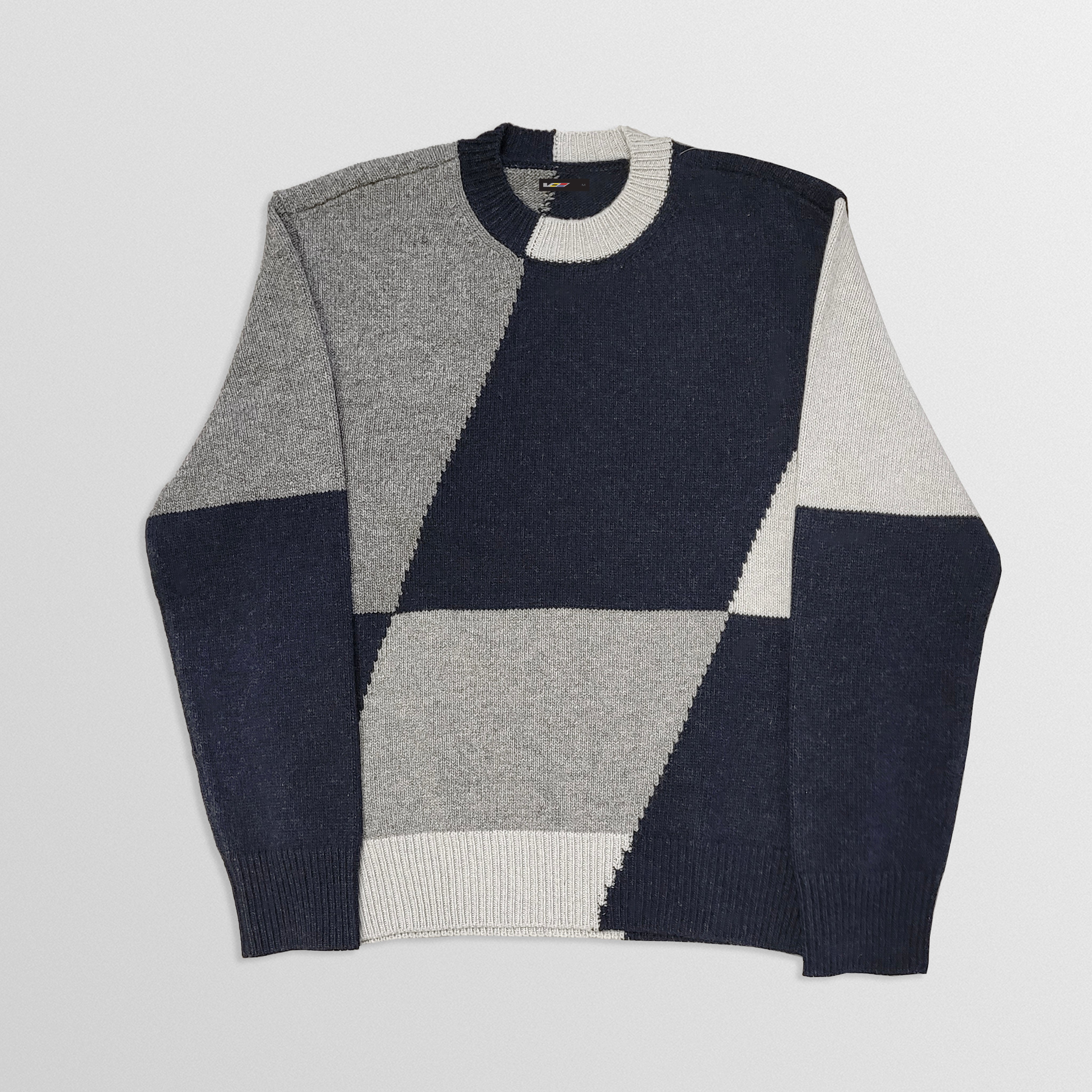 Cadillac Racing Monochrome Rhombus Sweater