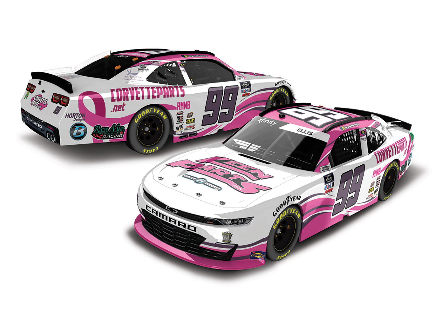 Ryan Ellis Keenparts.com Pink 1:24 Diecast