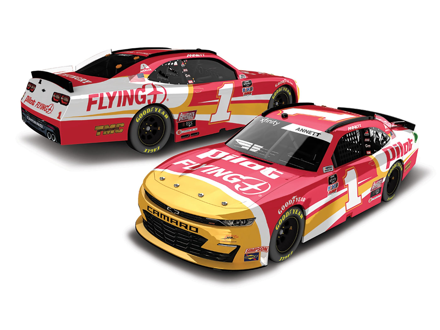 Michael Annett 2021 Pilot/Flying J 1:24 Diecast
