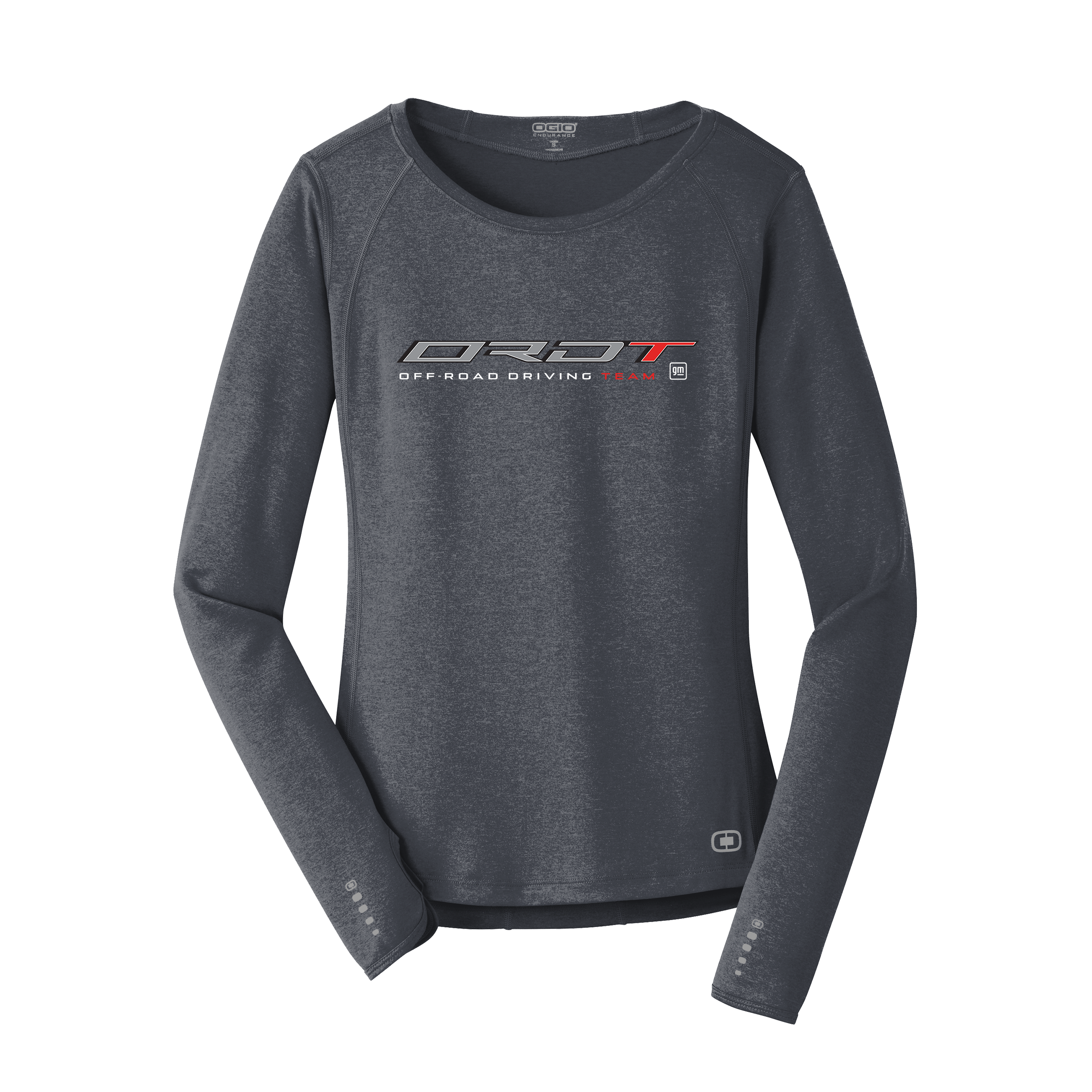 Dark Slate Gray ORDT Women Long Sleeve Pulse Crew