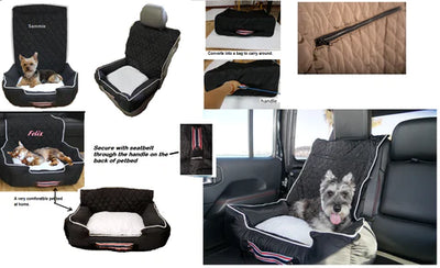 Light Gray Buick Pet Bed Seat Cover