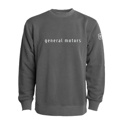 General Motors Unisex Midweight Pigment Dyed Crewneck